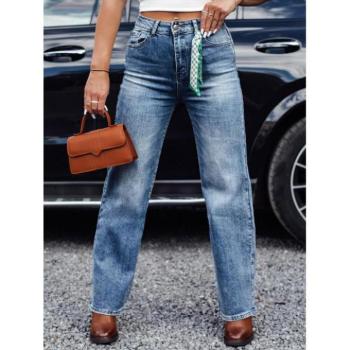 Farmer nadrágok - Női bő farmer kék színben UY2234 kép