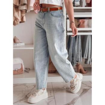 Farmer nadrágok - Női bő farmer világoskék színben UY2435 kép