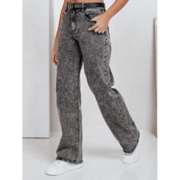 Farmer nadrágok - Női bő fekete farmer UY2747 kép