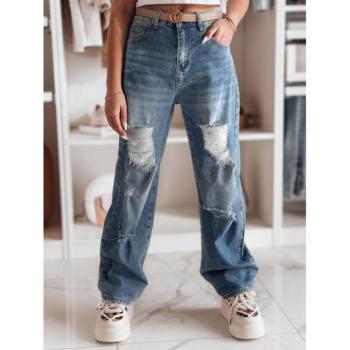 Farmer nadrágok - Női bő lyukas farmer UY2486 kép