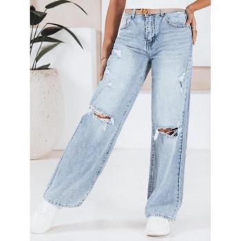 Farmer nadrágok - Női bő, lyukas farmer UY2805 kép