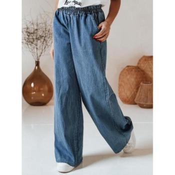 Farmer nadrágok - Női bő szárú sötétkék farmer UY2718 kép