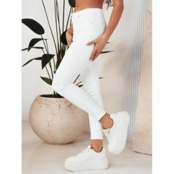 Farmer nadrágok - Női farmernadrág fehér színben kép