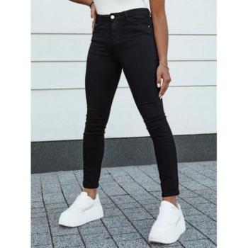 Farmer nadrágok - Női fekete karcsúsított farmer UY2156 kép