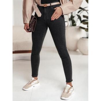 Farmer nadrágok - Női fekete push-up farmer UY2241 kép