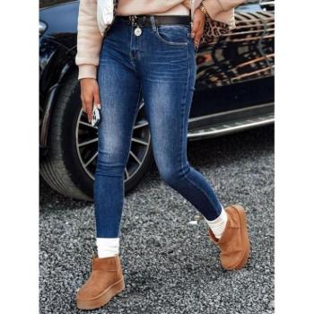 Farmer nadrágok - Női kék farmer övvel UY2195 kép