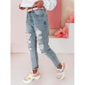 Farmer nadrágok - Női mom farmer lyukakkal UY2459 kép