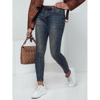 Farmer nadrágok - Női sötétkék farmer övvel UY2328 kép