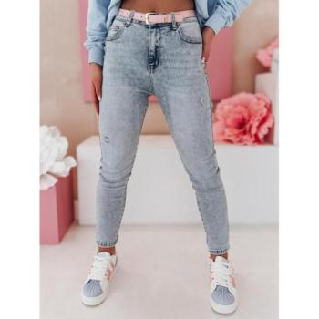 Farmer nadrágok - Női világoskék magas derekú farmer UY2476 kép