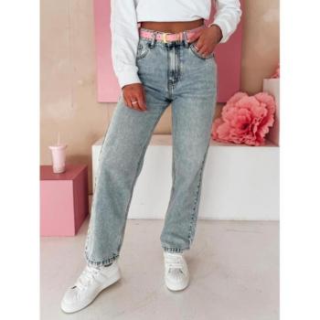 Farmer nadrágok - Női világoskék mom fit farmer UY2503 kép