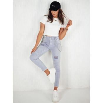 Farmer nadrágok - Szűk lila farmer lánccal kép