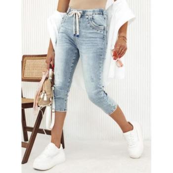 Farmer nadrágok - Világoskék női capri farmer UY2120 kép