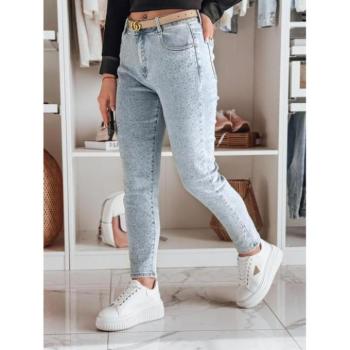 Farmer nadrágok - Világoskék női farmer strasszokkal UY2488 kép