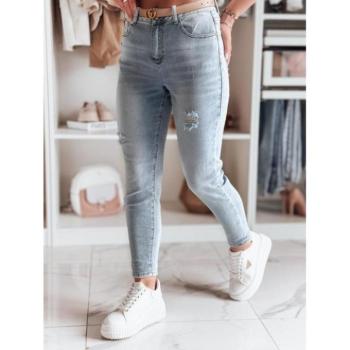 Farmer nadrágok - Világoskék női mom fit farmer UY2489 kép