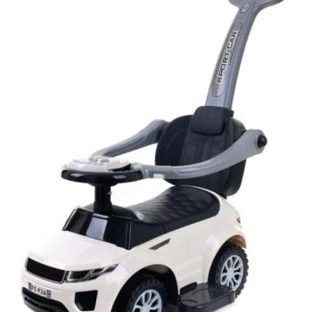 Funfit Kids Bébitaxi tolókarral - fehér kép