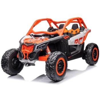 Gyermek elektromos autók - Narancssárga terepbuggy, gyerekeknek kép
