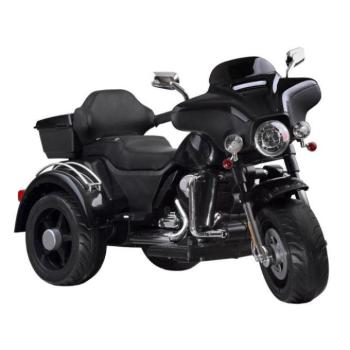 Gyermek elektromos motorok - Nagy, fekete motor, gyerekeknek kép