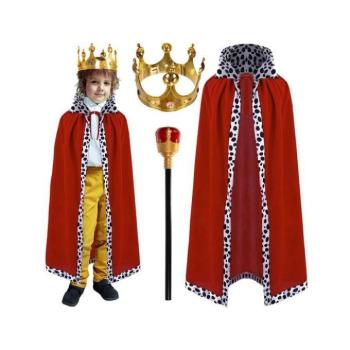 Gyermek kosztümök - Gyermek király jelmez kép