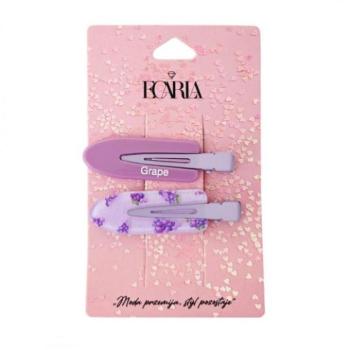 Haj kiegészítők - 2 darabos lila hajcsat szett kép