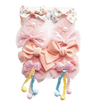 Haj kiegészítők - Lányoknak való 10 darabos hajmasni készlet kép