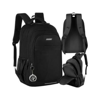 Hátizsákok és zsákok - Fekete hátizsák fényvisszaverő elemmel - 22L kép