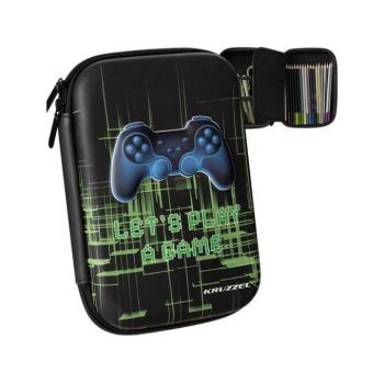 Hátizsákok és zsákok - Fiúknak való tolltartó 3D mintával kép