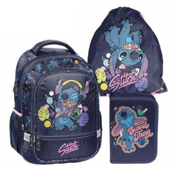 Hátizsákok és zsákok - LILO és STICH iskolai szett-iskolatáska, cipőzsák és tolltartó kép