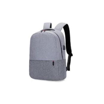 Hátizsákok és zsákok - Szürke sport hátizsák, USB porttal kép