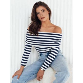 Hosszú ujjú - Csíkos váll nélküli póló kép