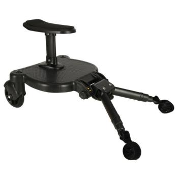 Ikonka babakocsi Testvérfellépő max. 25kg, 55x33x36cm - Fekete kép