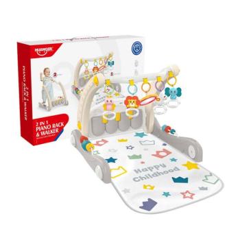 Interactive educational 2-in-1 walker + piano Huanger HE0621 kép