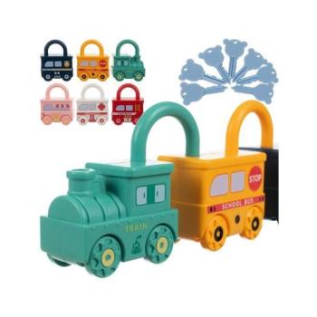 Játékok a legkisebbeknek - Oktató autók lakattal kép