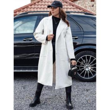 Kabátok és trenchek - Bézs színű női oversize kabát NY0700 kép