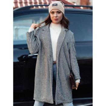 Kabátok és trenchek - Fekete női kabát macival a hátán NY0725 kép