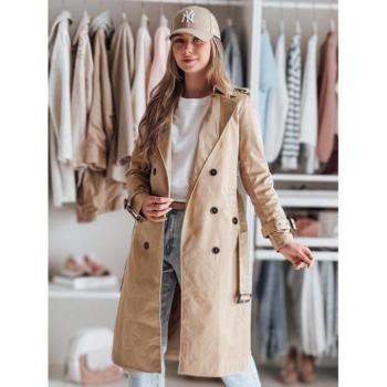 Kabátok és trenchek - Hosszú női ballonkabát barna színben NY0746 kép