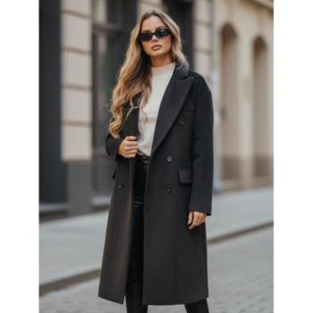 Kabátok és trenchek - Női fekete télikabát NY0765z kép