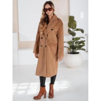 Kabátok és trenchek - Téli barna női kabát NY0766 kép