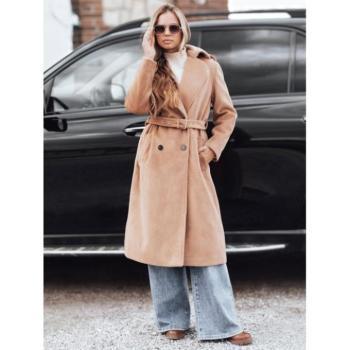 Kabátok és trenchek - Világosbarna női téli kabát NY0763 kép