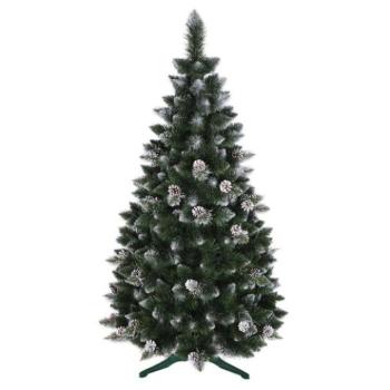 Karácsonyfák - Kiváló minőségű, sűrű fenyőfa, tobozokkal - 180 cm kép