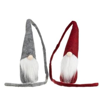 Karácsonyi dekoráció - Álló törpe akasztási lehetőséggel - 2 darabos szett kép