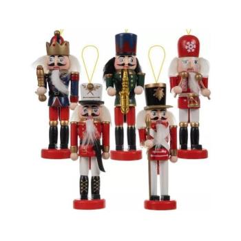 Karácsonyi dekoráció - Diótörő karácsonyfára - 5 db kép