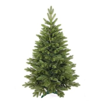 Karácsonyi dekoráció - Exkluzív sűrű karácsonyfa lucfenyő - 150 cm kép