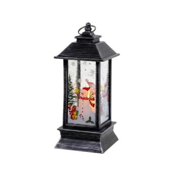 Karácsonyi dekoráció - Ezüst karácsonyi LED lámpás kép