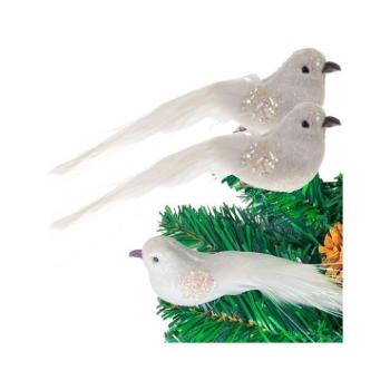 Karácsonyi dekoráció - Karácsonyfa madarak - 2 db kép
