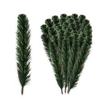 Karácsonyi dekoráció - Műfenyő ágak 29 cm - 40 db kép