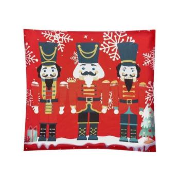 Karácsonyi dekoráció - Piros karácsonyi párnahuzat 40x40 cm kép