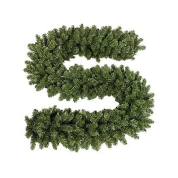 Karácsonyi dekoráció - Prémium vastag karácsonyi füzér 29 cm/270 cm kép