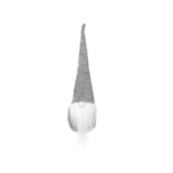 Karácsonyi dekoráció - Szürke álló törpe kép