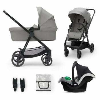 Kinderkraft babakocsi többfunkciós NEWLY 3in1 MINK PRO szürke kép
