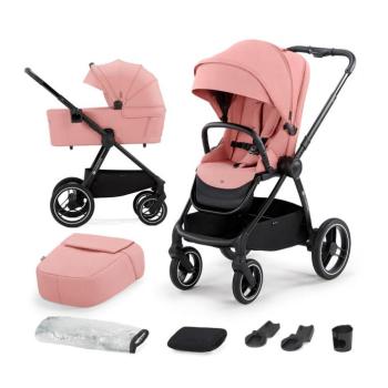 KINDERKRAFT SELECT Kombinált babakocsi Nea 2in1 Ash Pink, Premium kép